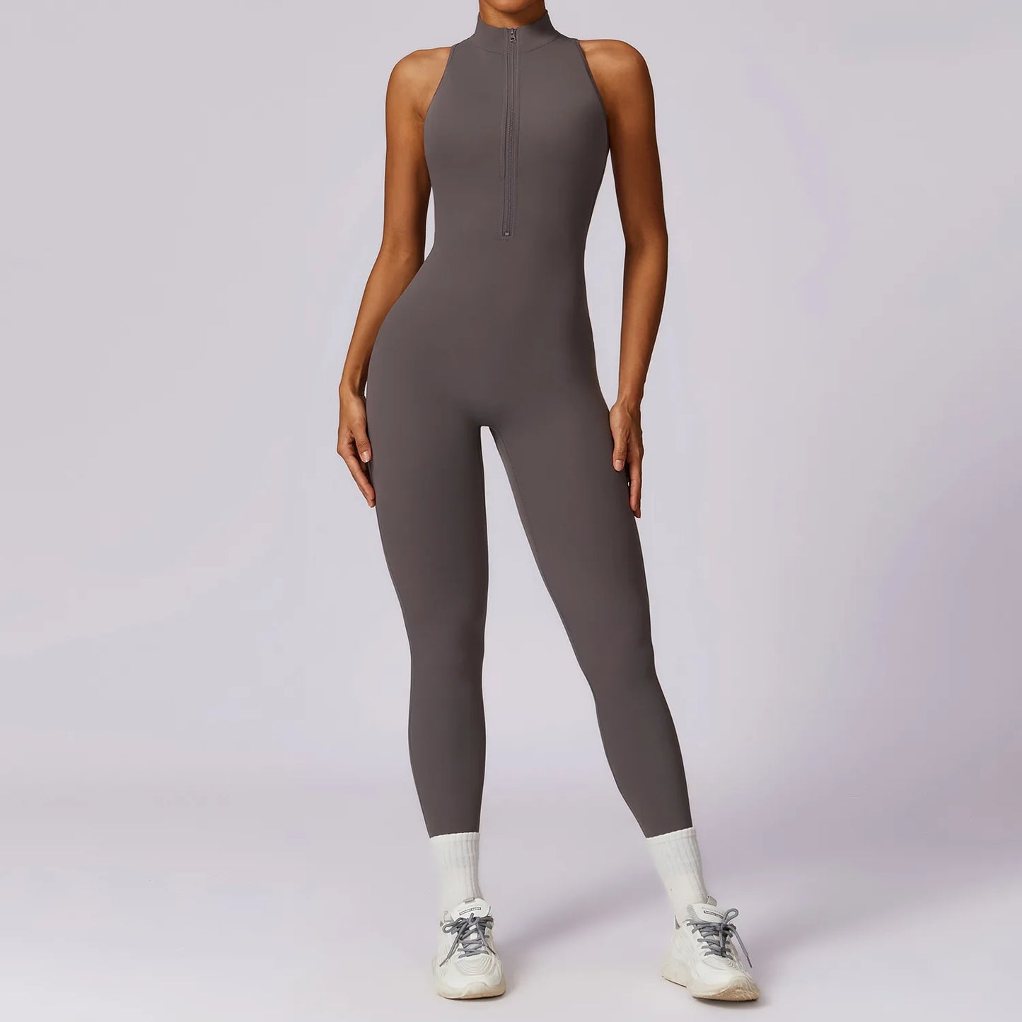 Seamless V-Back Jumpsuit