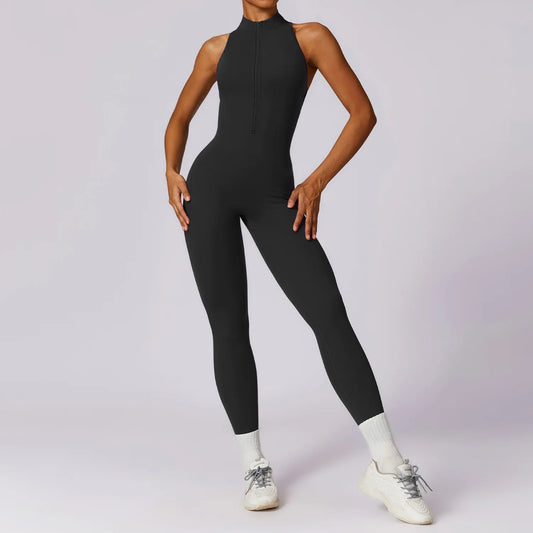 Seamless V-Back Jumpsuit